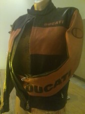 Giacca In Pelle Ducati Taglia 42