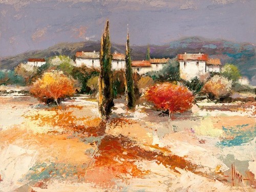 Quadro luigi florio - borgo, nel