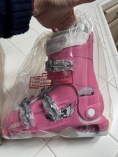 Scarponi da sci per bambini regolabili Roces Idea Free MP225-255 rosa