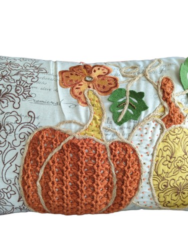 Cuscino zucca uncinetto