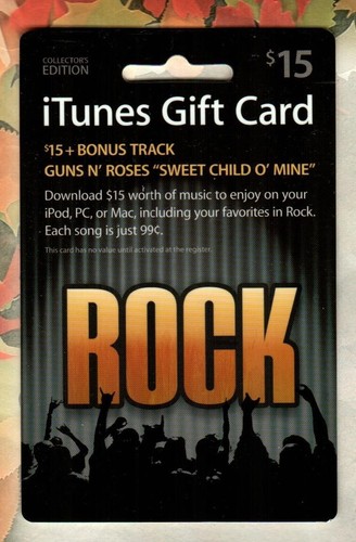 Itunes rock music gift - itunes,