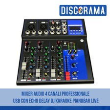 MIXER AUDIO 4 CANALI