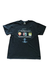 Maglia Calcio Uefa Champions League ROMA MANCHESTER CITY 2014 Shirt Jersey tg L