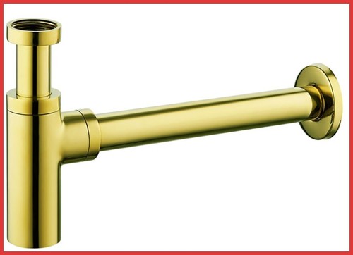 Sifone bottiglia ottone - in, oro