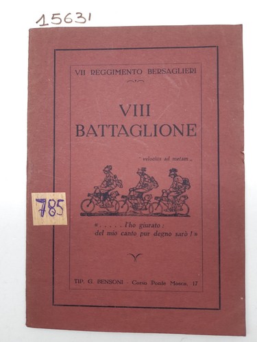 Libretto canti bersaglieri