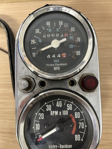 Dual gauges shovelhead fxe - dual,