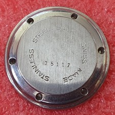 fondello cassa orologio Ø 30,3 x 28,8 mm ref. 15117 case back stainless steel