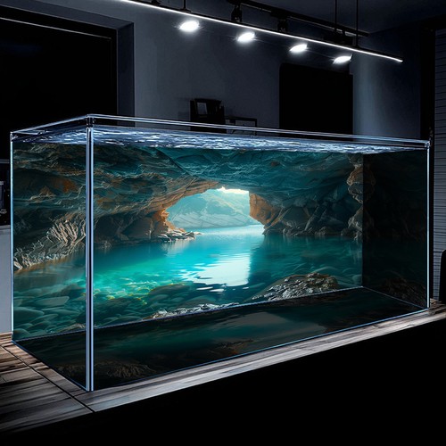 Adesivo decorativo acquario