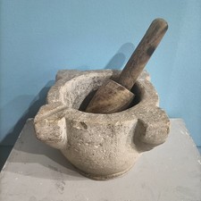 ANTICO MORTAIO PIETRA MARMO
