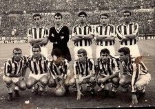 RARA FOTOGRAFIA SQUADRA FORMAZIONE JUVENTUS ANNI '60 - SIVORI DEL SOL EMOLI ECC