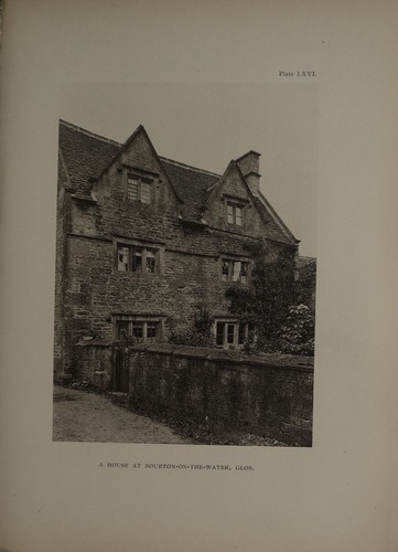 1905 antico stampa casa - un,