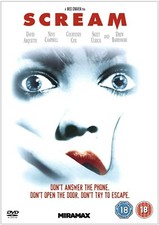 Scream DVD 1996film New2011Edition Arquette,Courteney Cox Wes Craven