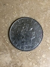 Moneta 50 lire 1979 repubblica italiana 