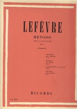 Ricordi Lefèvre Metodo per