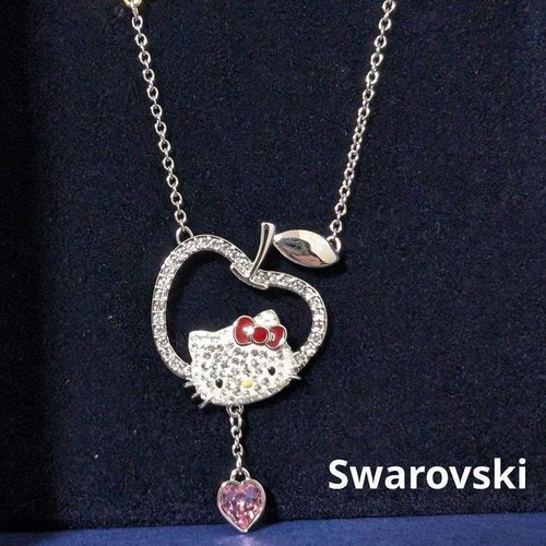Collana swarovski hello kitty - collana,