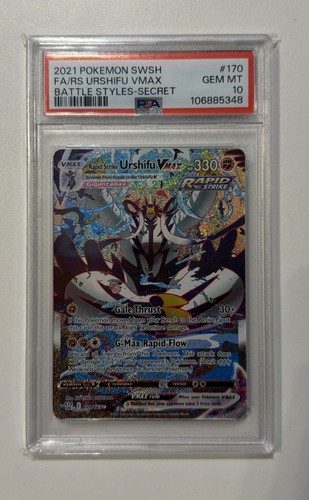 Urshifu pluricolpo vmax - psa, 10