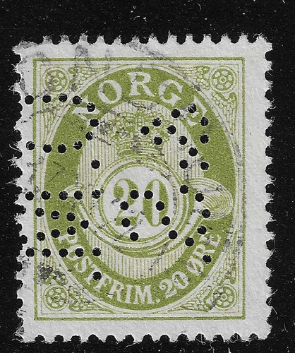 Norvegia perfin s - /, &