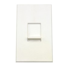 LUTRON NTCF-1-WH NOVA T DIMMER FLUORESCENTE COMPATTO SCIVOLO ARCHITETTONICO, BIANCO