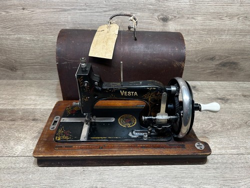 Vintage antique vesta hand - antique,
