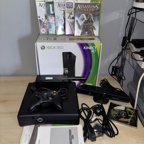 Microsoft xbox 360 4gb - 360, con