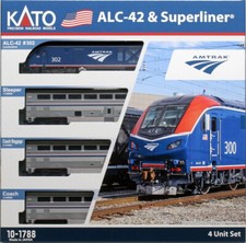 KATO 101788 Scala N SET Amtrak