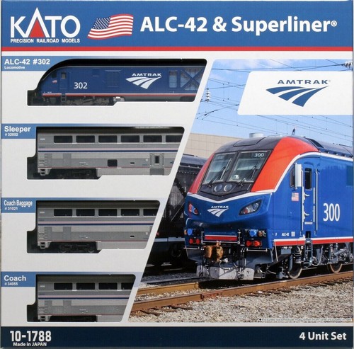 Kato 1017881 set amtrak - set,