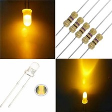 100 diodi led 3 mm giallo LUCE