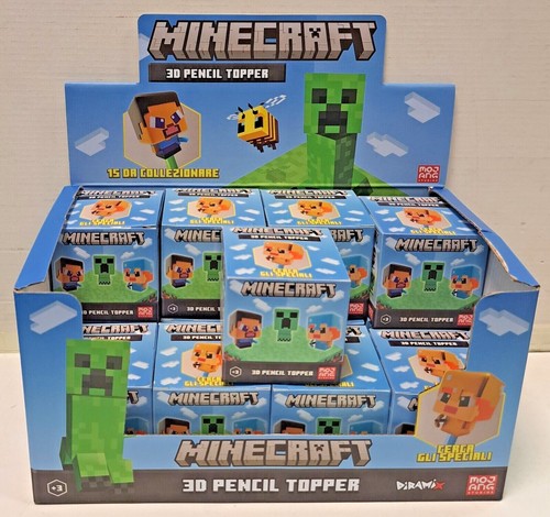 Minecraft pencil topper - minecraft,