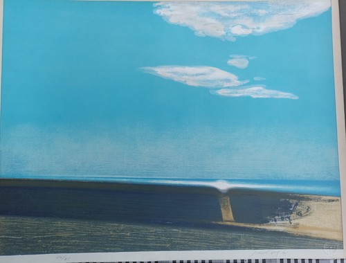 Litografia piero guccione - piero,