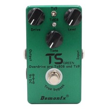 Demonfx TS808/TS9 TS GREEN Amplificatore per chitarra effetto overdrive