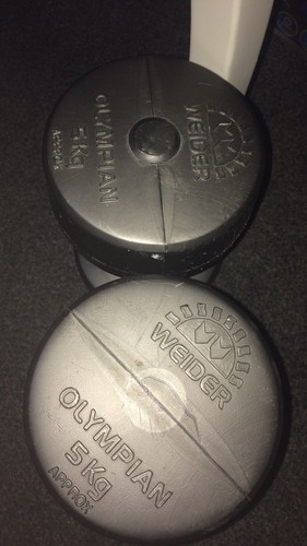 Pesi weider 5kg manubri - pesi,