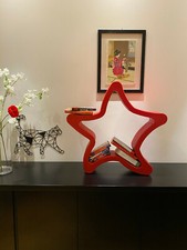 STELLA DI NATALE Porta Oggetti Libreria Decorazione Addobo Resina 78x16h74 cm 