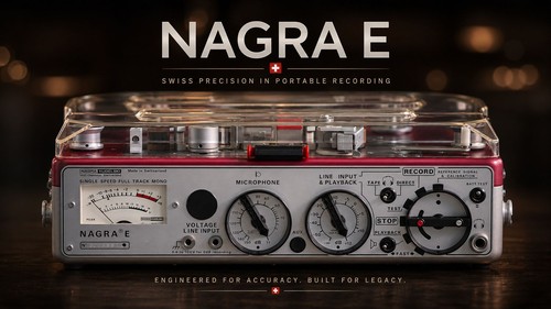 Nagra portable recorder nos - e,
