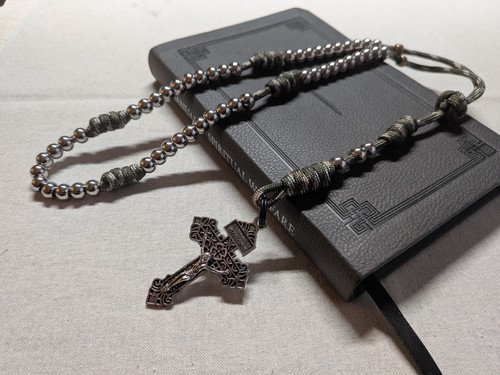 Rugged rosary strong tough - rugged,