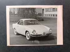Fotogtafia originale studio Rossini su cartoncino Abarth 750