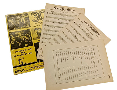 Spartiti liscio orchestra - spartiti,