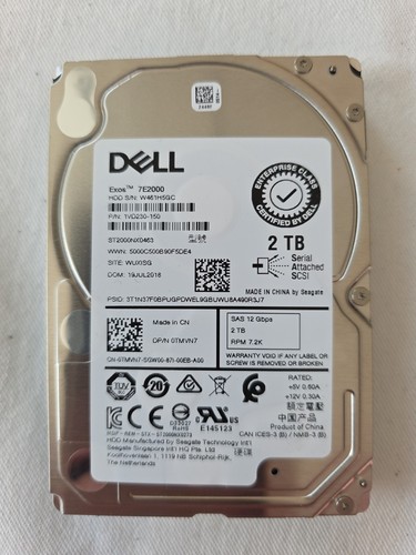Seagate exos 7e2000 sas - seagate,