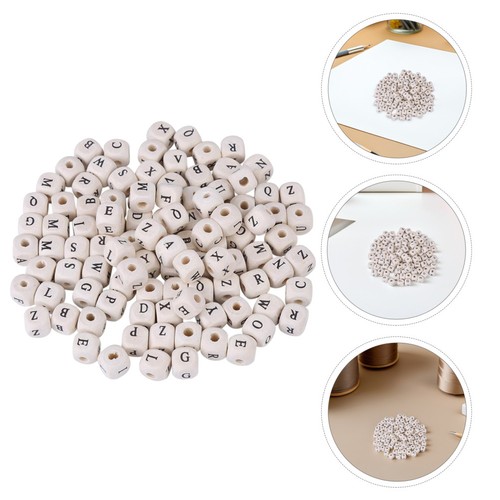 400 pcs perline - , legno