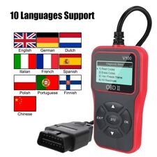 OBD2 Auto Diagnostica Scanner Diagnosi OBDII/EOBD Italiano Cancella Errori