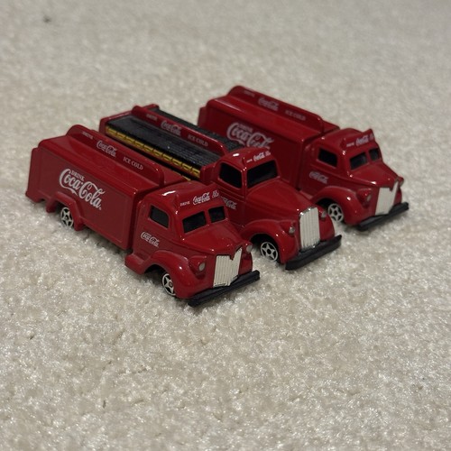 Modellino camion coca cola - 3x, coca-cola
