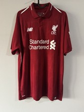 Liverpool Home Football Shirt 2018/19 Adults L New Balance 