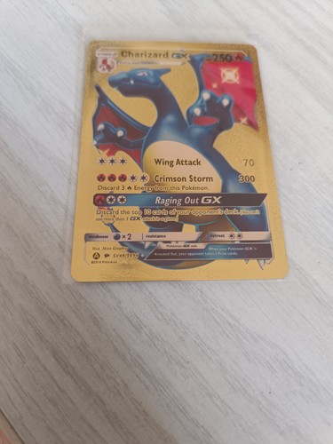 Carta oro shiny charizard - carta,