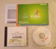 Windows XP Home SP1 +  CD SP3 +  sticker licenza - USATO ed ATTIVABILE