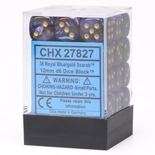 Chessex D6 Cube 12Mm Scarabeo