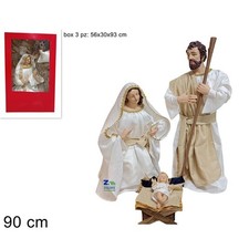 PRESEPE STATUE SET 3 PZ CM 90