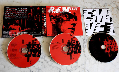 Rem live 2cd dvd set - +,