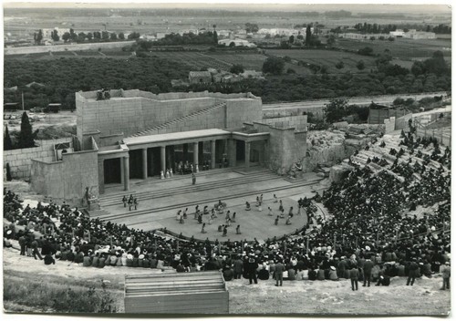 Siracusa teatro greco foto - siracusa,,