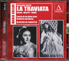 CD GIUSEPPE VERDI LA TRAVIATA - CALLAS - VALLETTI - TADDEI - DE FABRITIIS CD