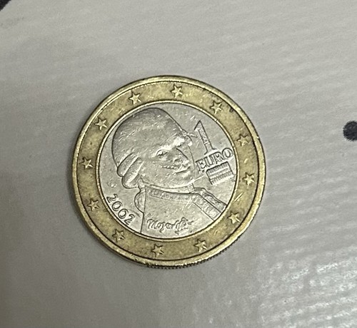 Moneta rara euro - rara, mozart
