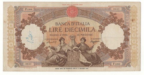 10000 lire repubbliche - 10000,